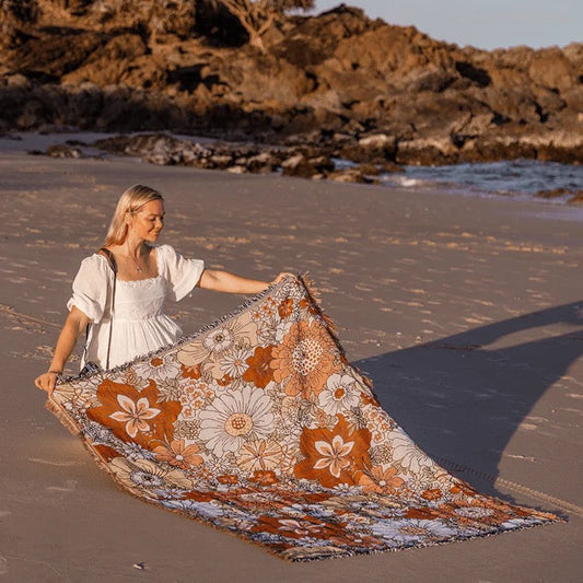 Boho Picnic Rugs & Large Picnic Mats | House of Hide