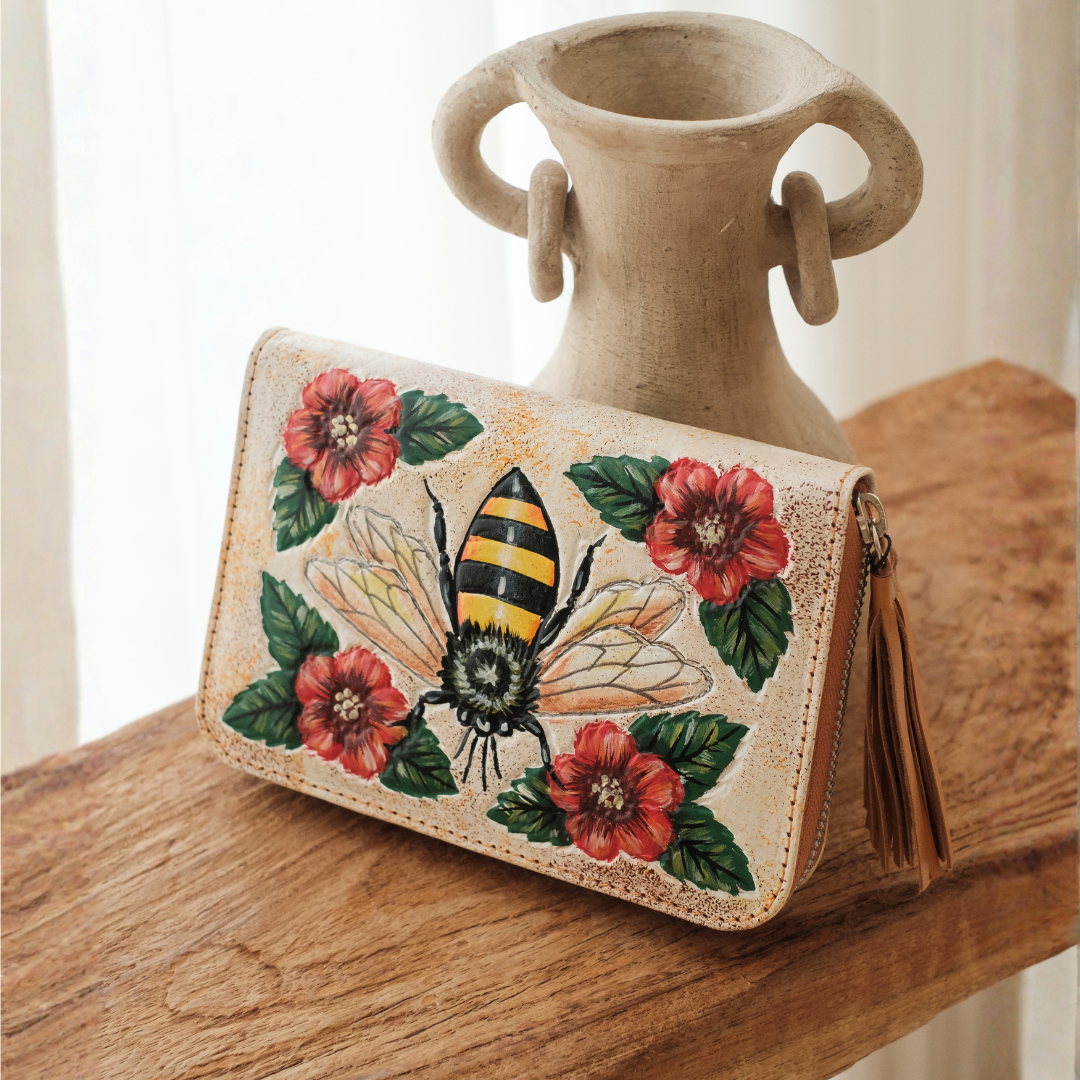 Bee & Bloom Bag | Honey Tan