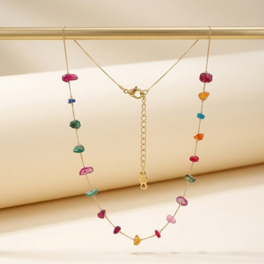 Shoreline Multi-Stone Necklace