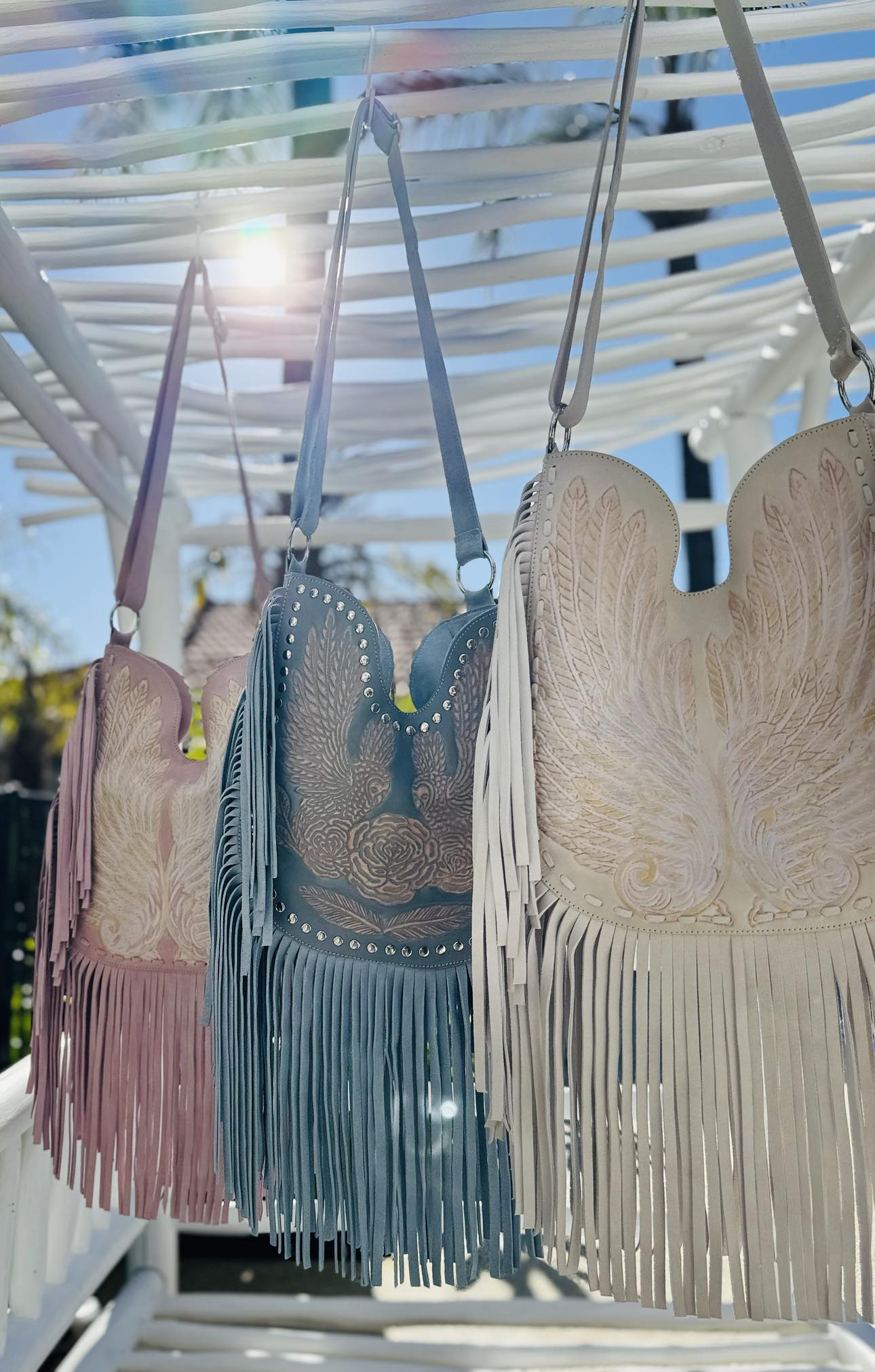 Dakota Fringe Boho Western Leather Bag