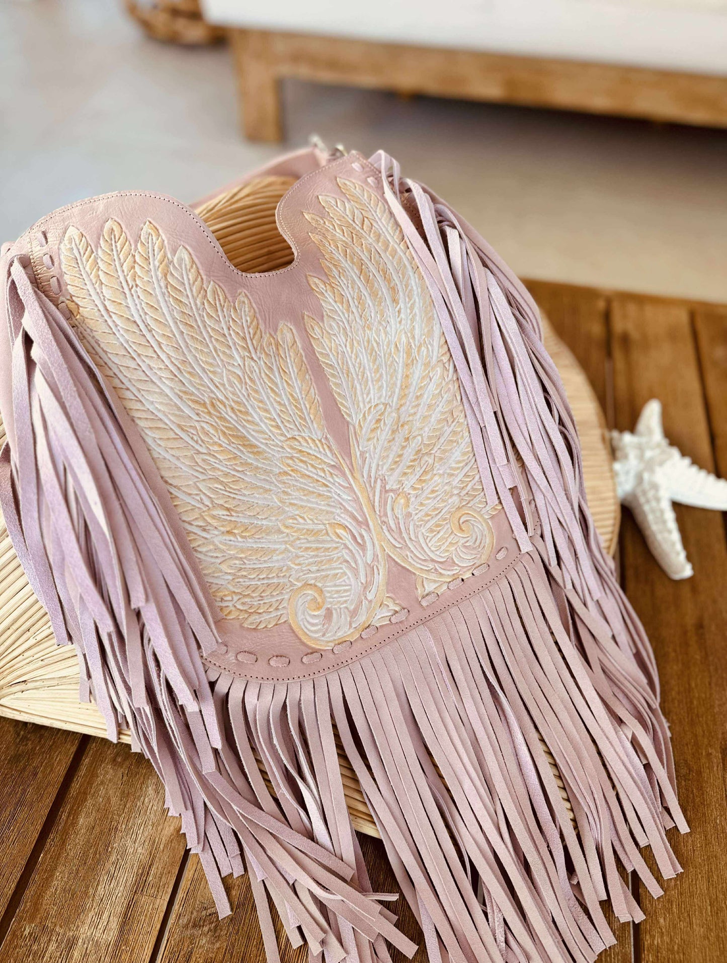 Dakota Fringe Boho Western Leather Bag
