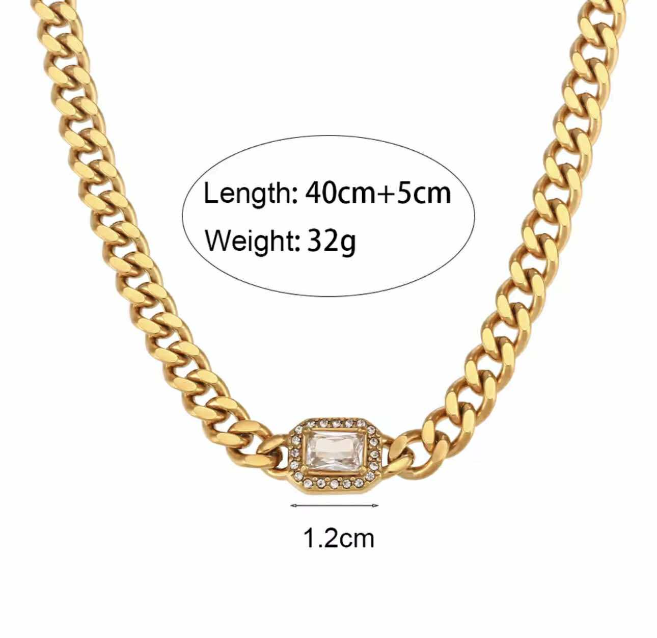 The Country Gold Necklace and Bracelet Set