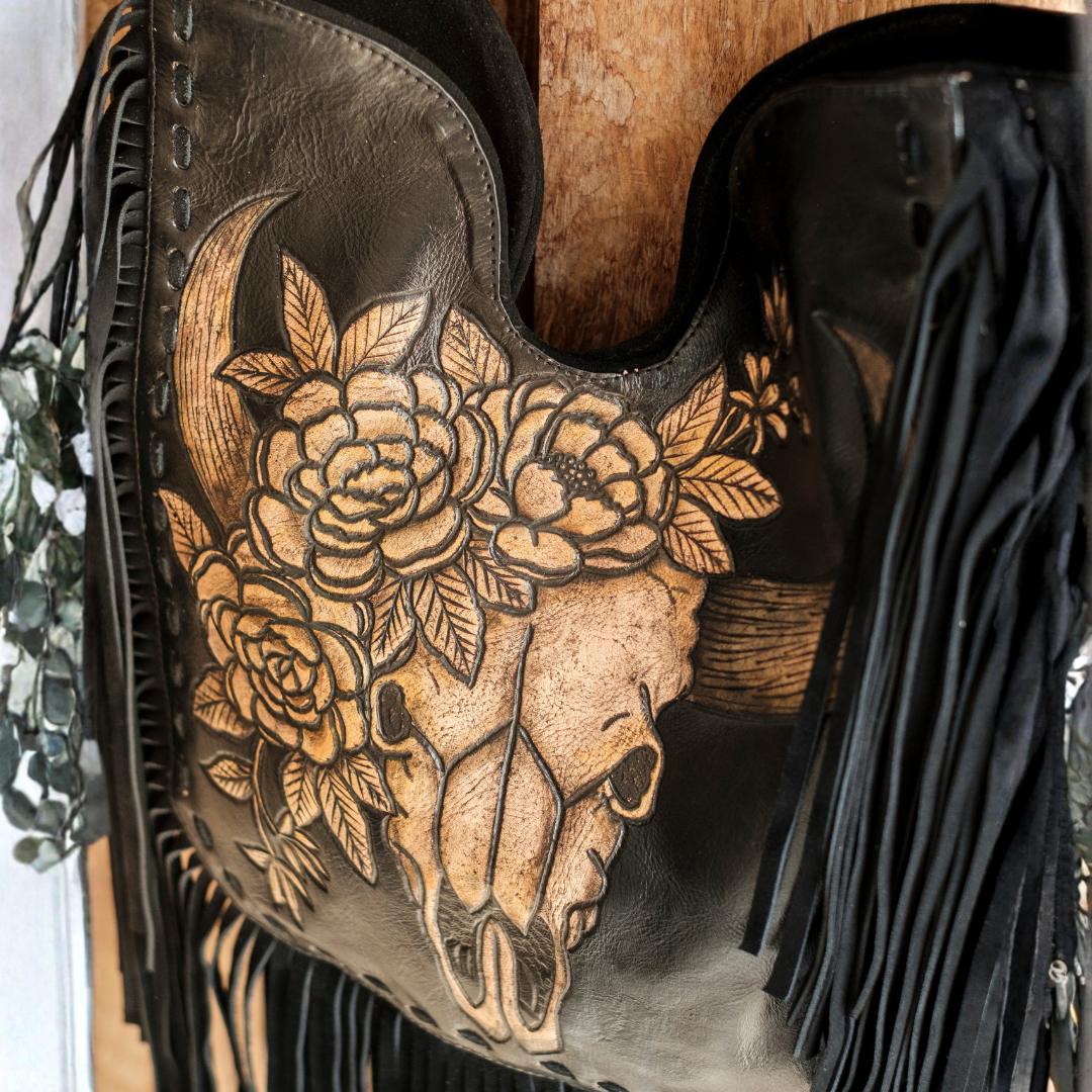 Bindi Fringe Bag | Black