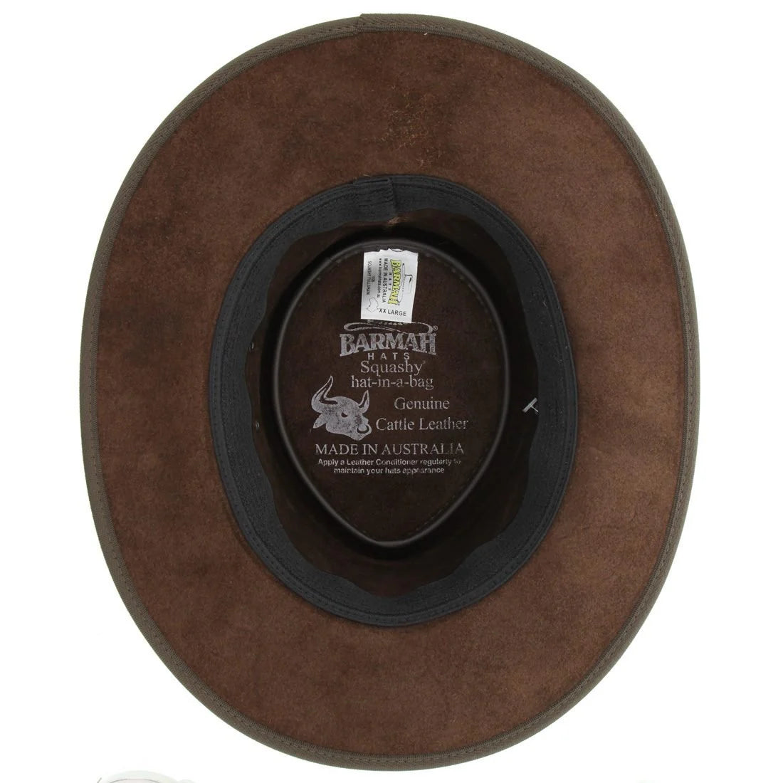 Barmah 1026 Squashy Full Grain Leather Hat
