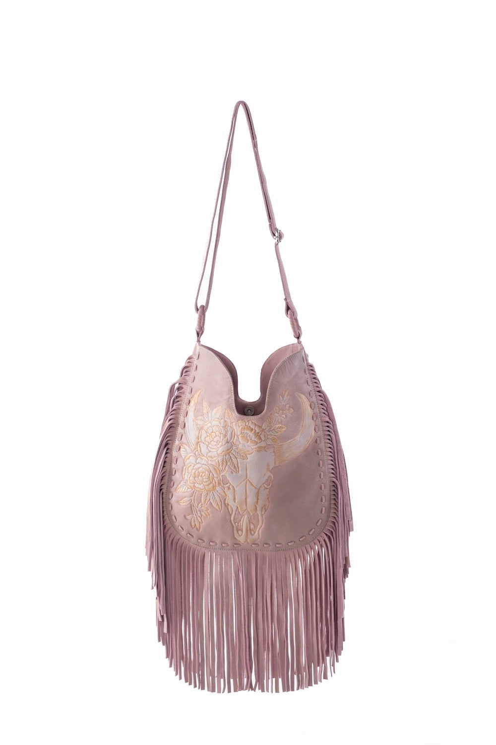 Bindi Fringe Bag | Blush