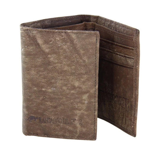 Barmah Kangaroo Leather 2 Fold Wallet - Hickorystone perfect gift for men