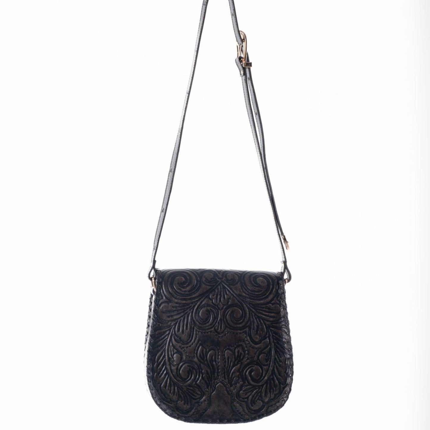 Indie Sky Leather Bag | Black