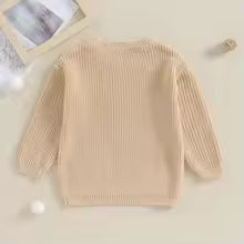 Looking for a big brother jumper Australia? Our cream knit is perfect for pregnancy reveals, gifts, and matching family moments.