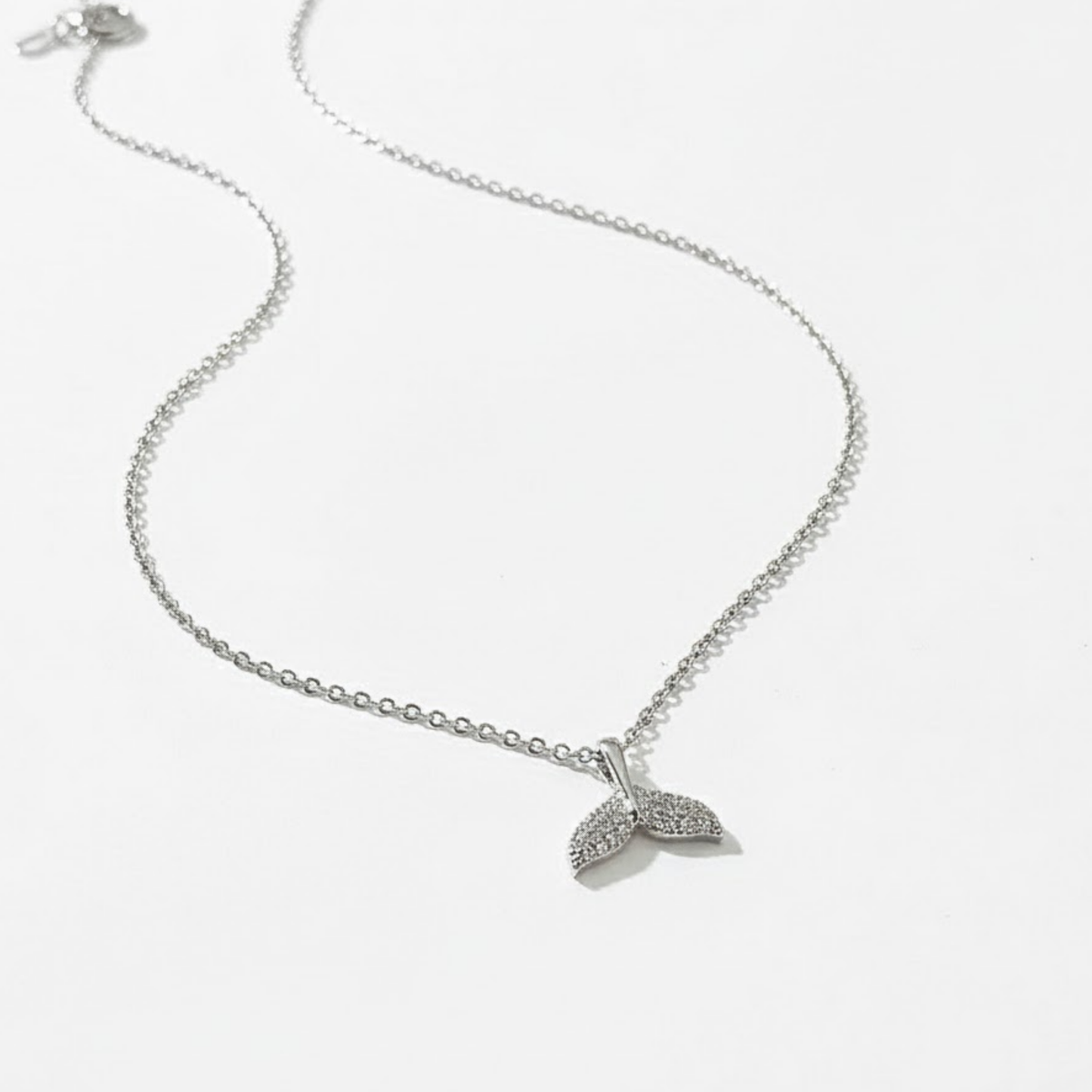 Stylish Moana Gleam Pendant Necklace Perth Australia House of Hide coastal-inspired silver zirconia pendant necklace
