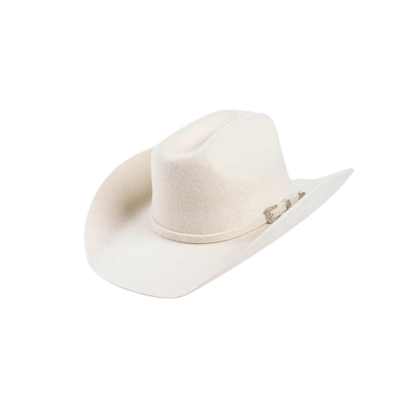Rancher Adult 100% Wool Hat Cream