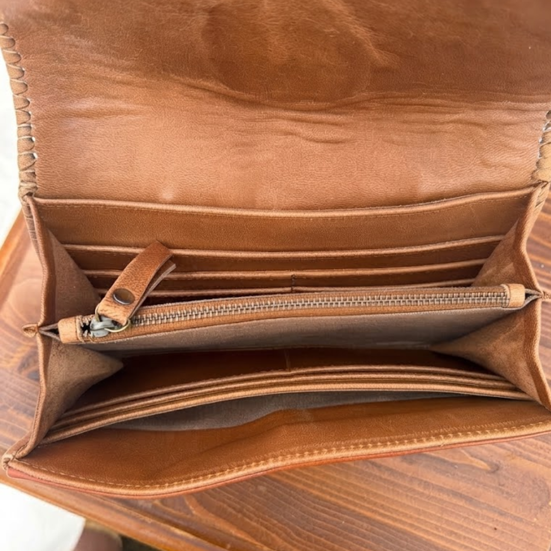 The Cleo Wallet | Tan