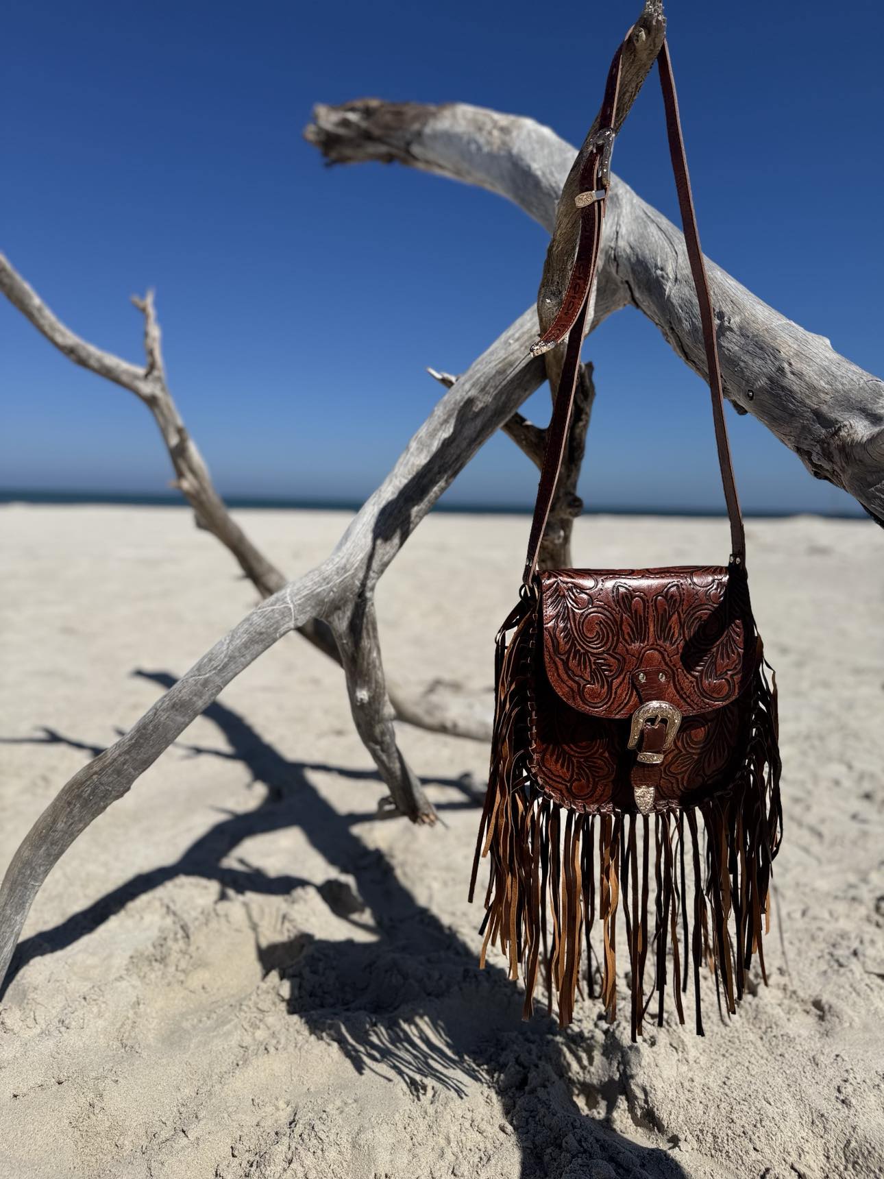 Western Inspired Fringe Crossbody Bag: The Feyre bag, a versatile accessory suitable for everyday wear and special occasions from House of Hide.