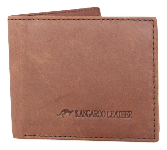 Barmah Kangaroo Leather 1 Fold Wallet | Hickorystone
