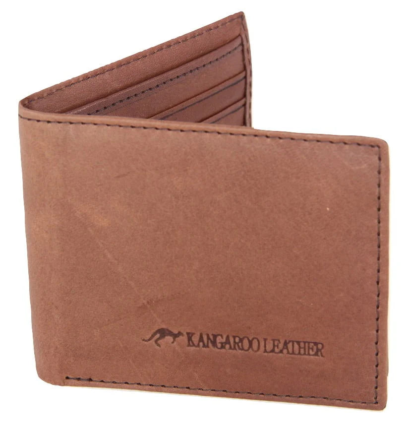 Barmah Kangaroo Leather 1 Fold Wallet