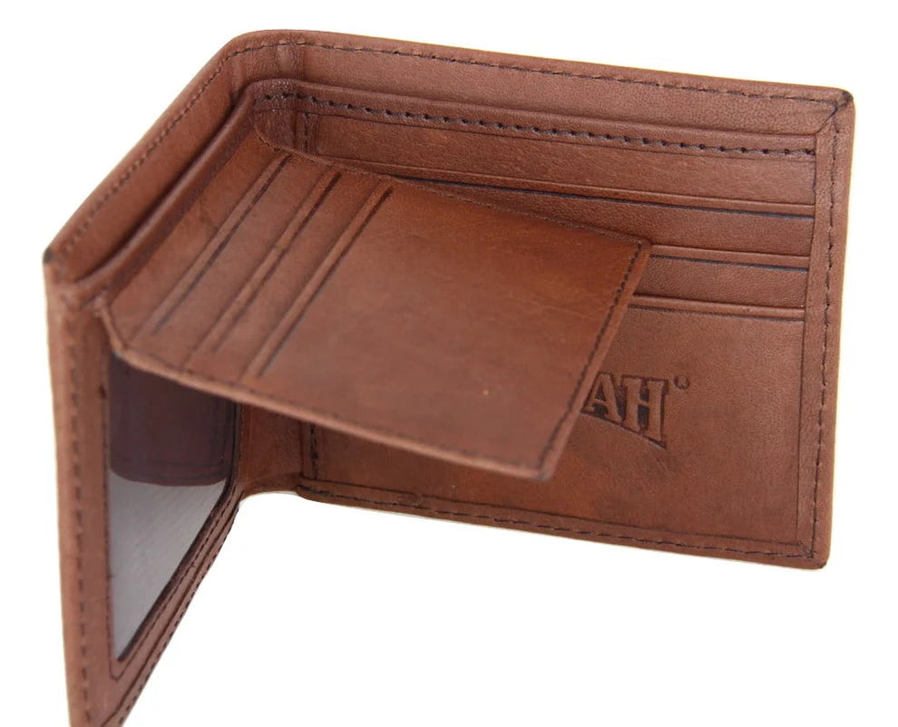 Barmah Kangaroo Leather 1 Fold Wallet