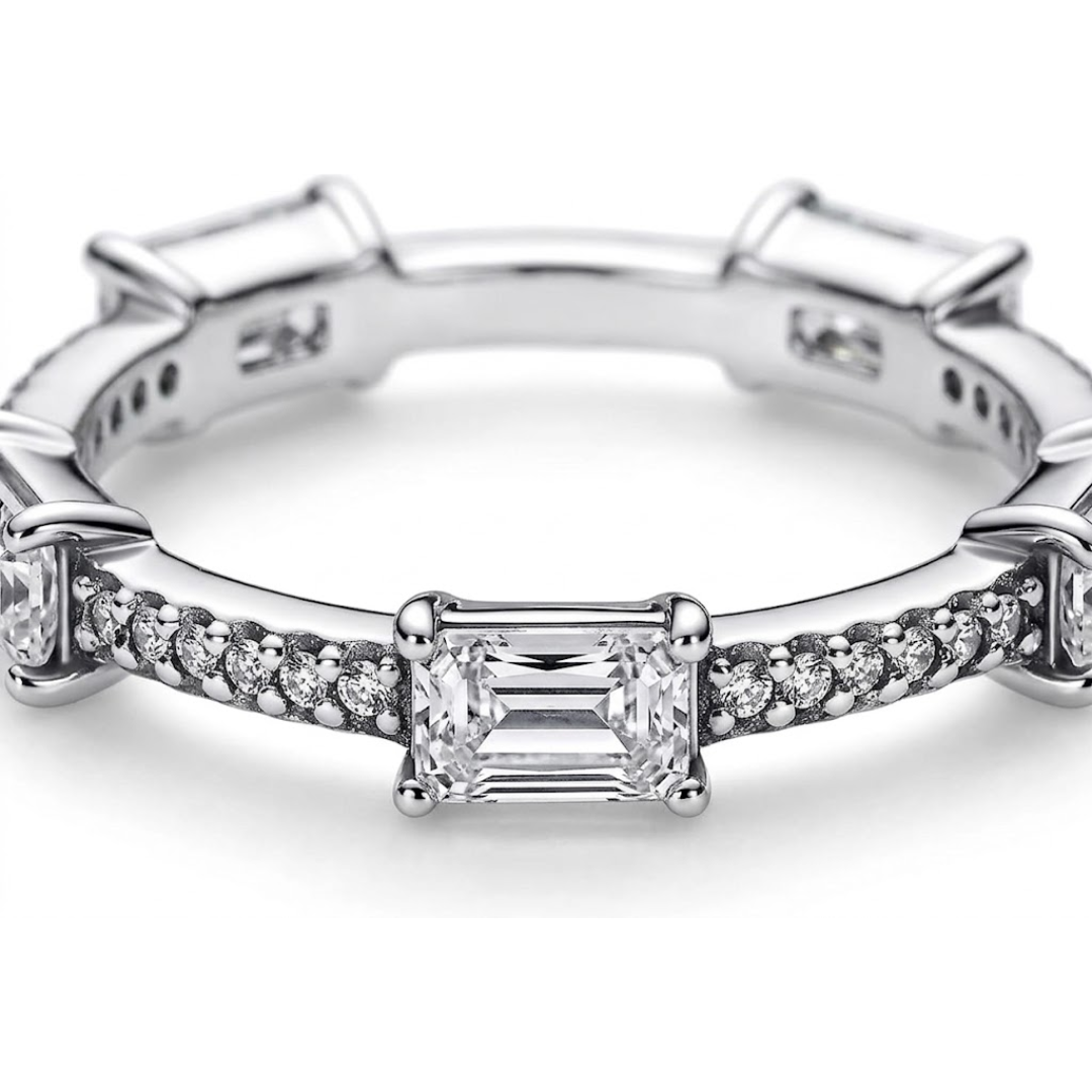 Crystal Stack Ring