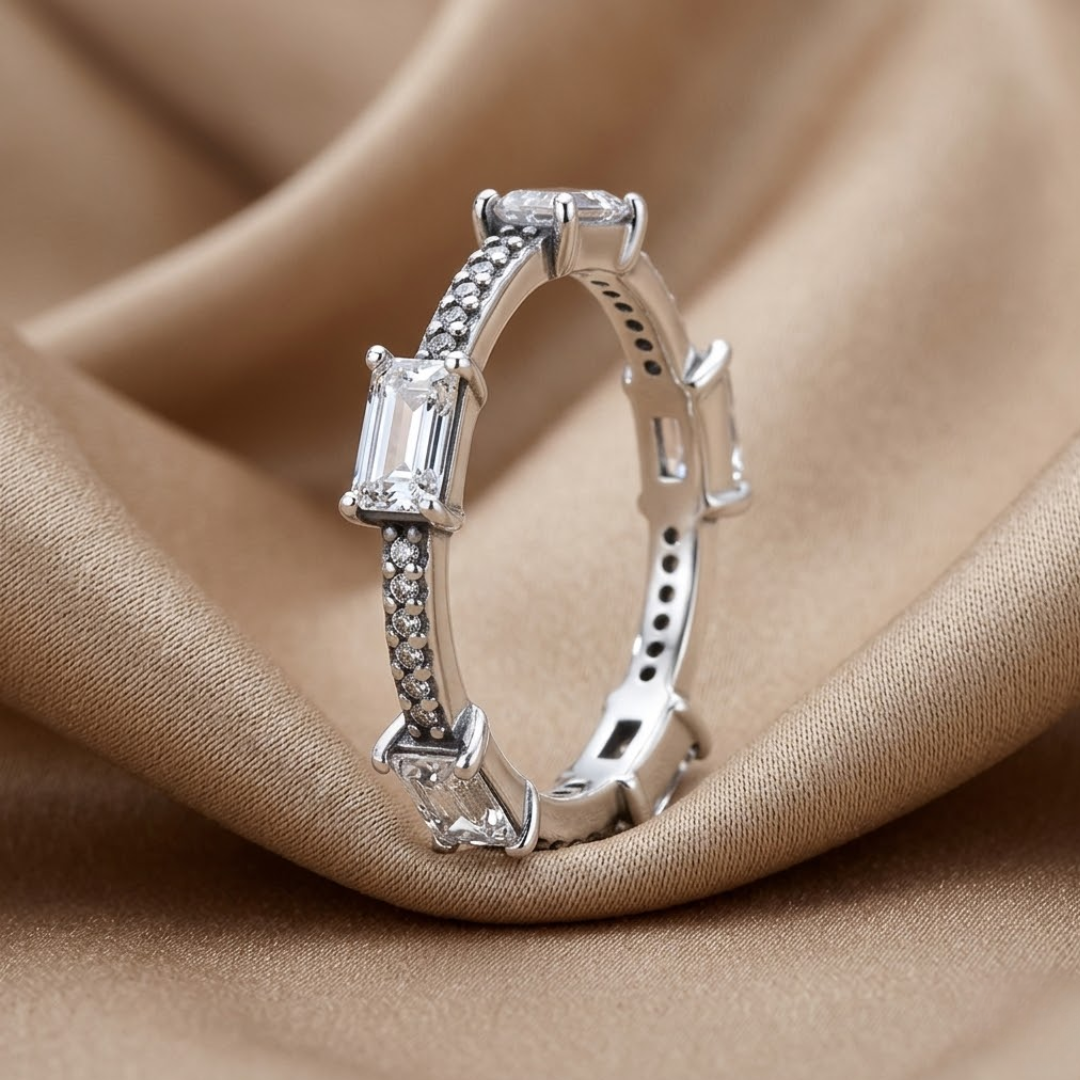 Crystal Stack Ring
