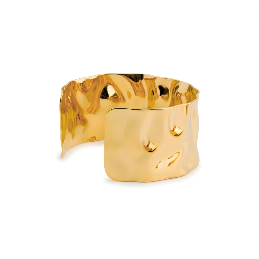 Golden Céleste Wide Cuff