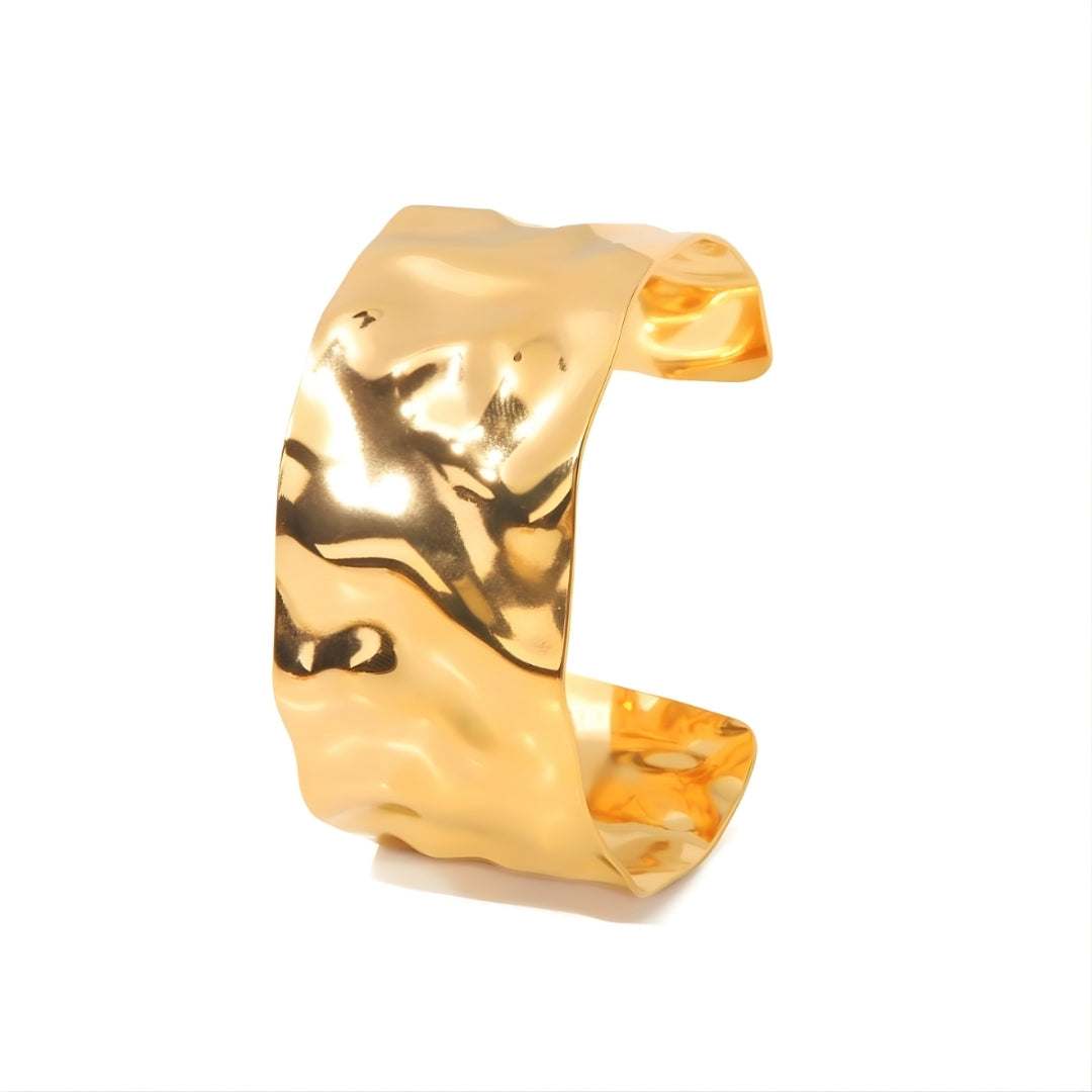 Golden Céleste Wide Cuff