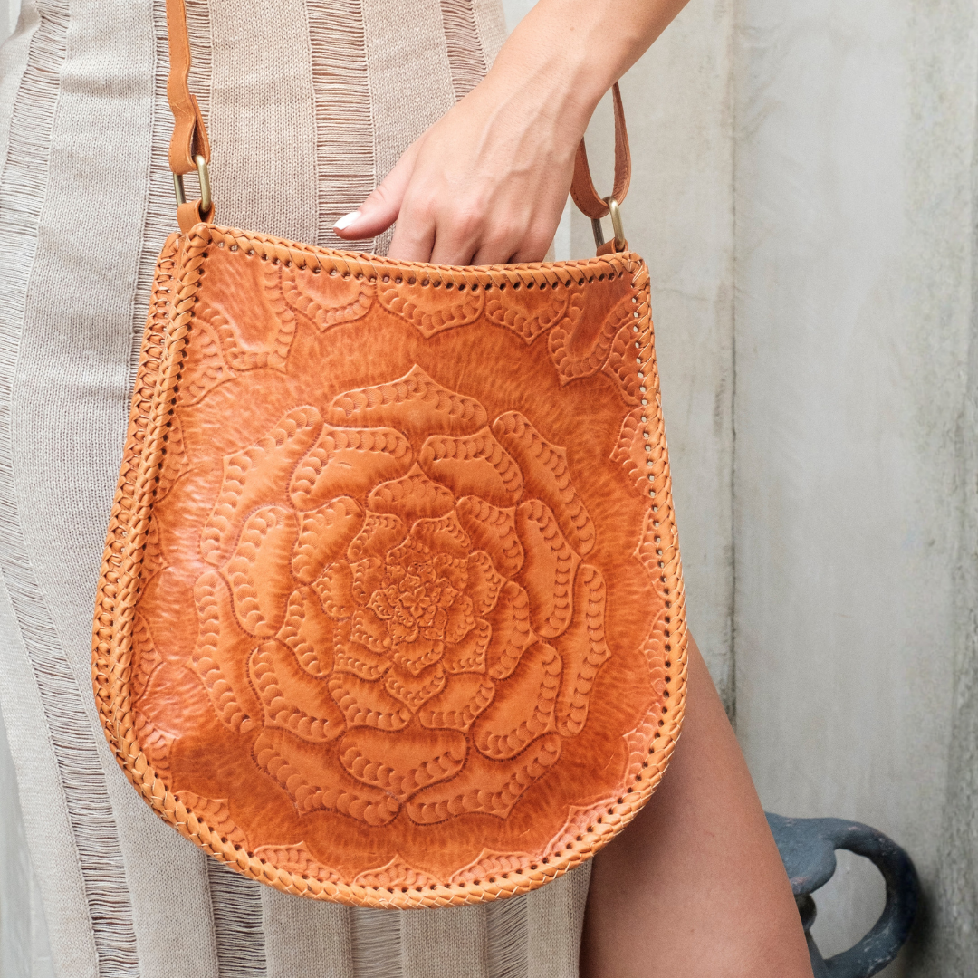 Rosa Crossbody Bag | Tan