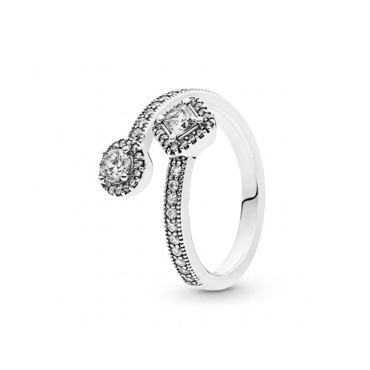 Duo Halo Open Ring