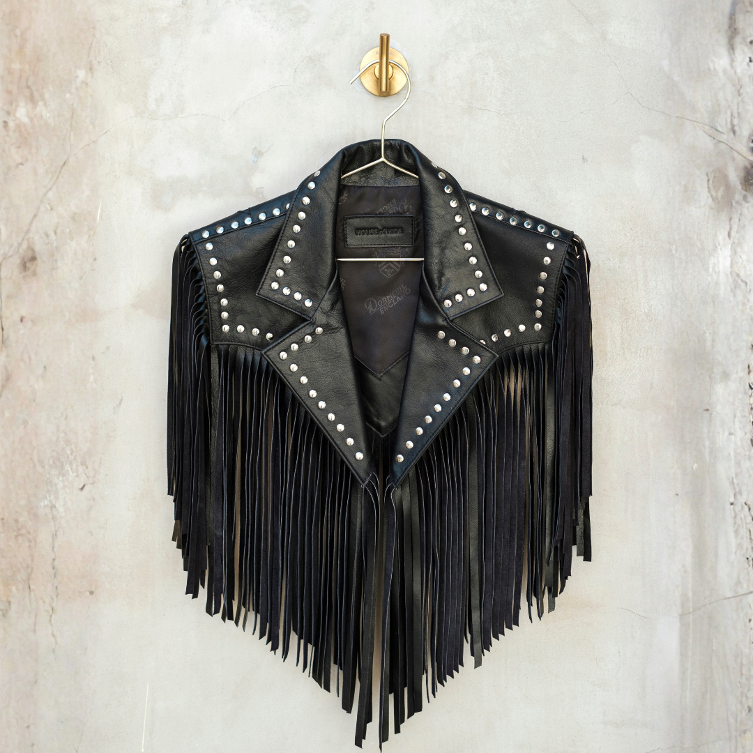 Lone Star Fringe Bolero | Black
