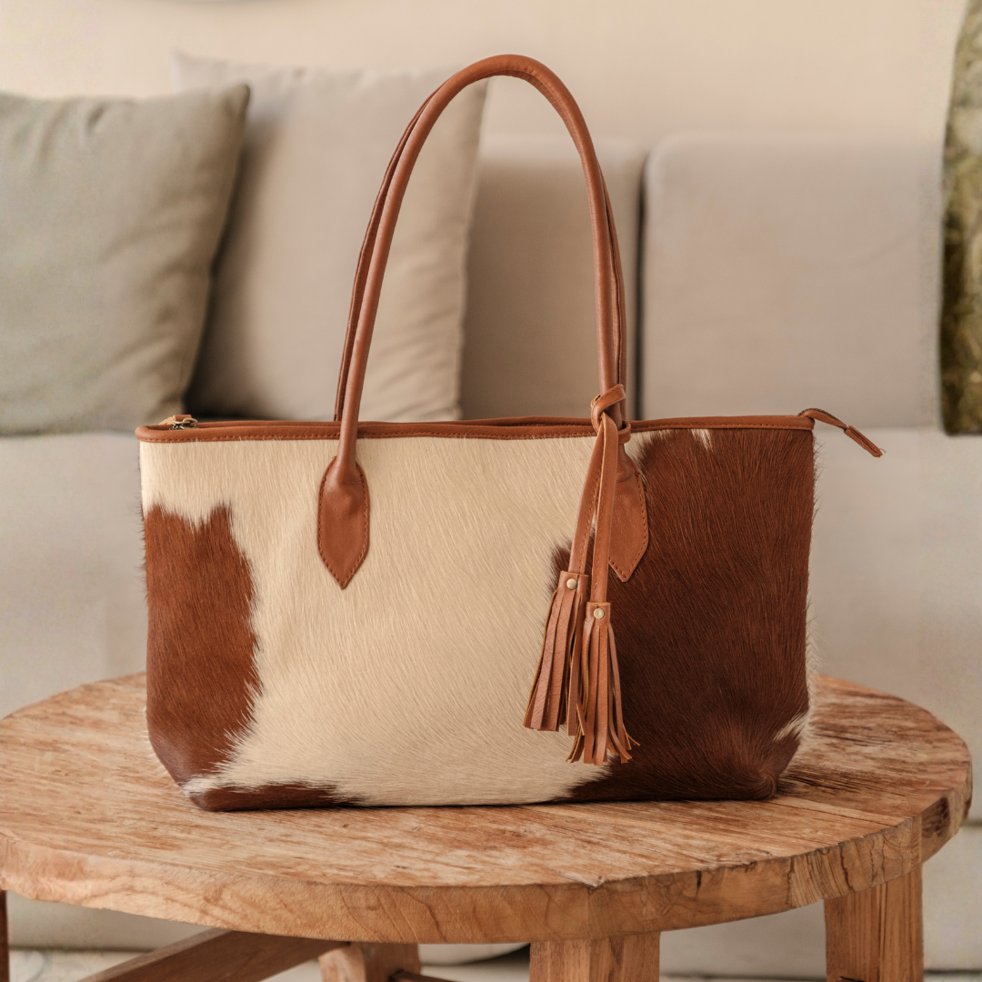 Rancher Cowhide Bag | Brown