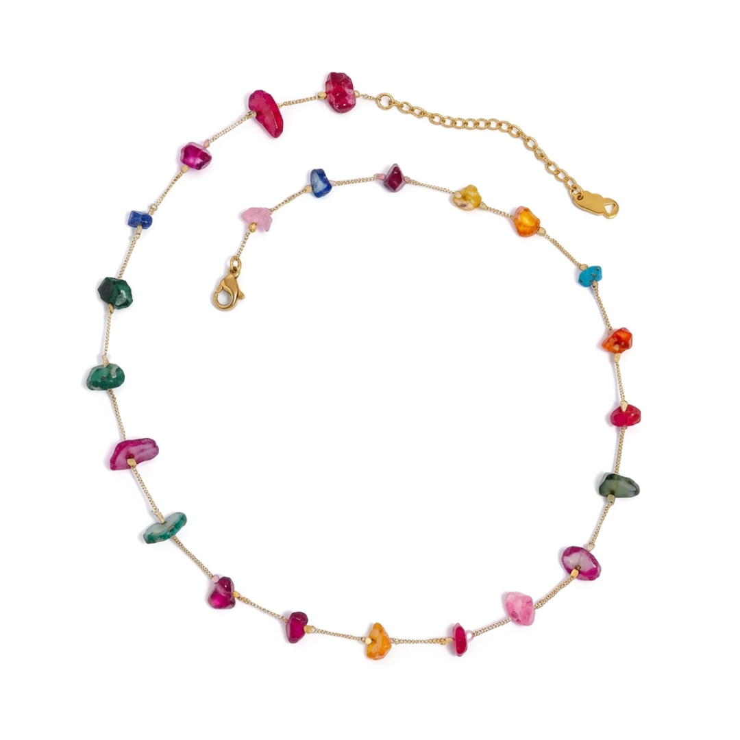 Shoreline Multi-Stone Necklace