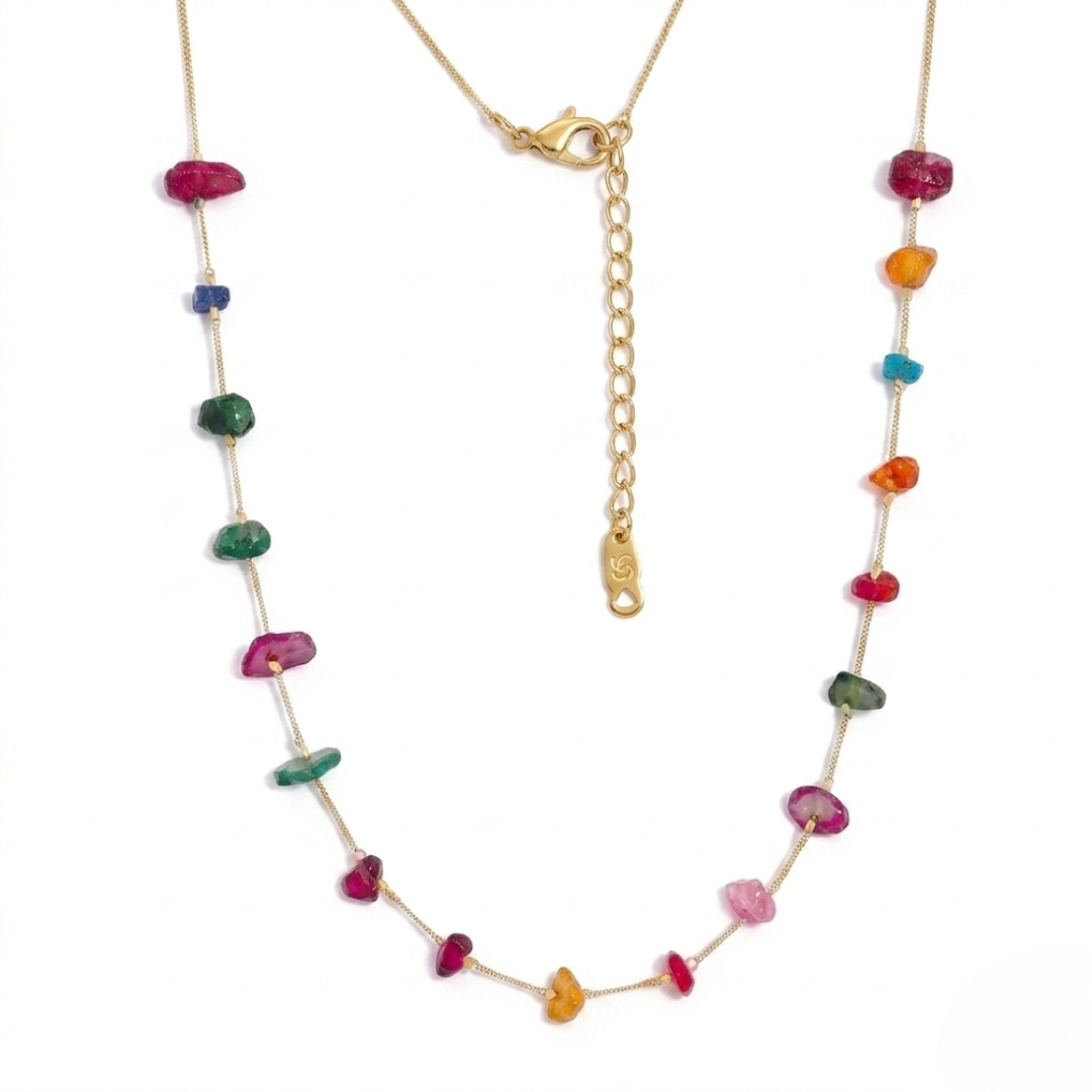 Shoreline Multi-Stone Necklace