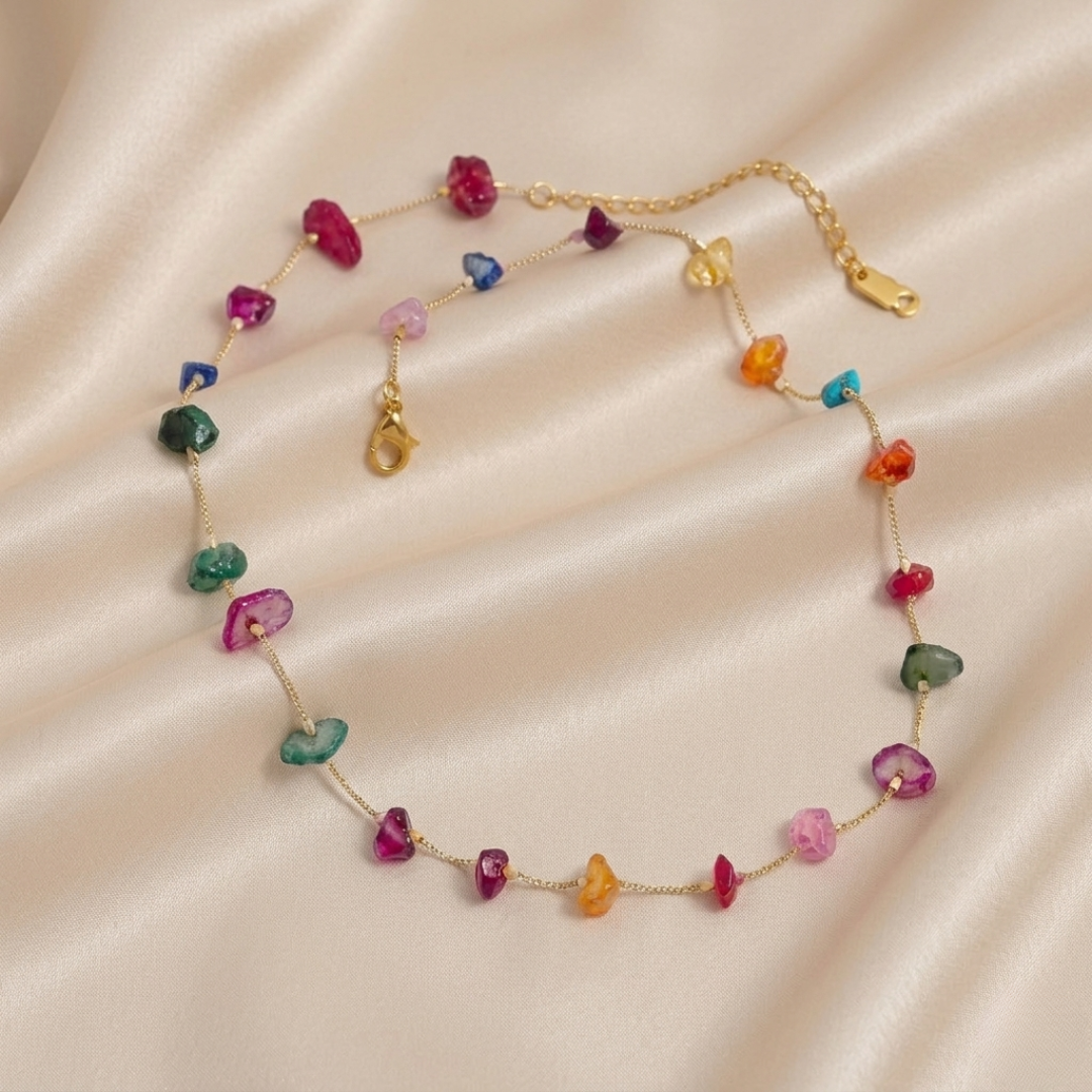 Shoreline Multi-Stone Necklace