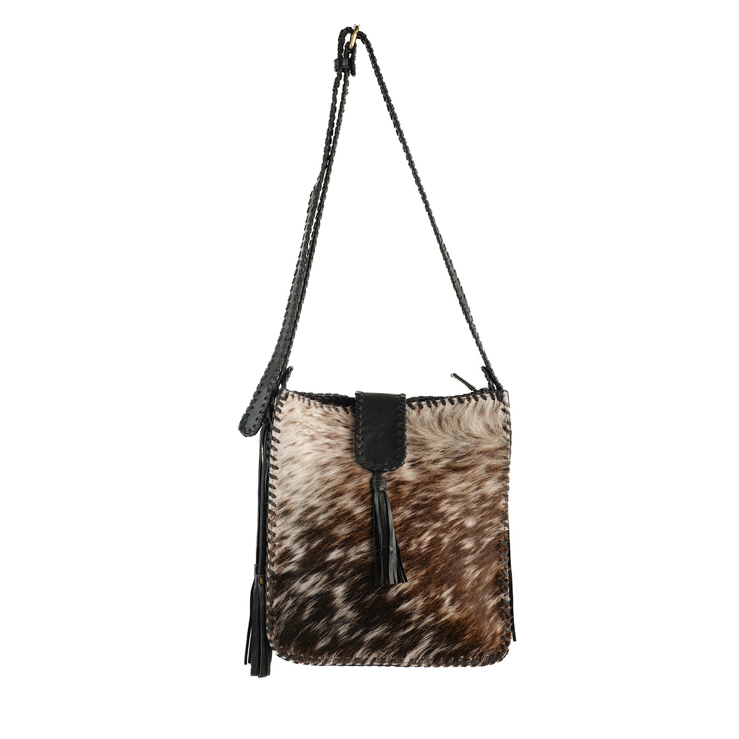 Millie Cowhide Shoulder Bag