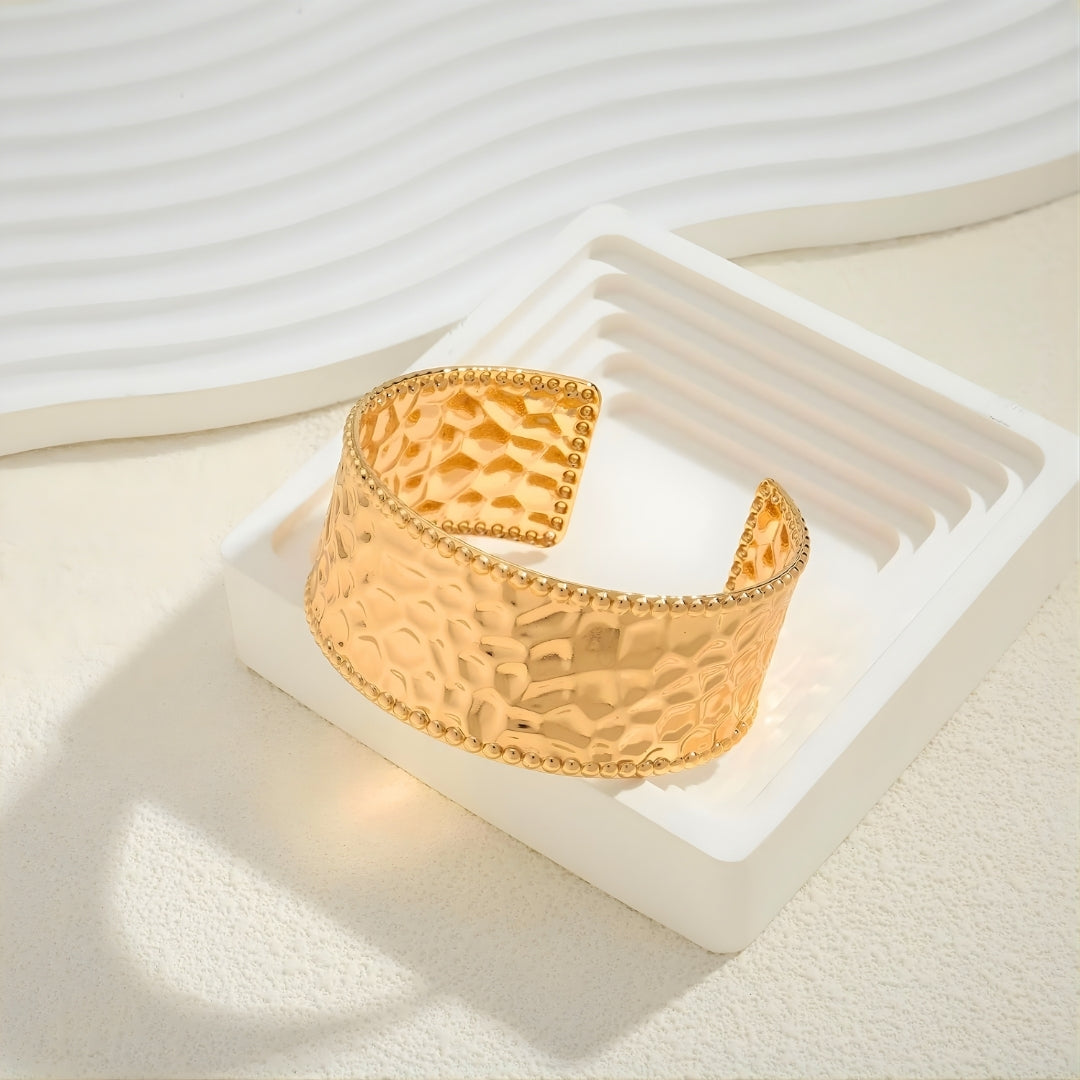 Textured Cuff Bracelet
