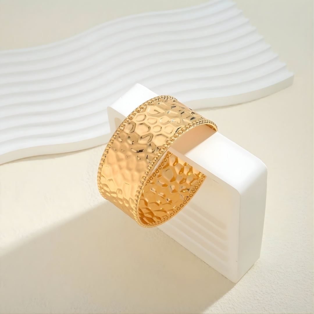 Textured Cuff Bracelet