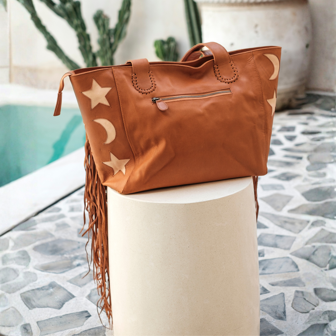 Desert Night Fringe Tote