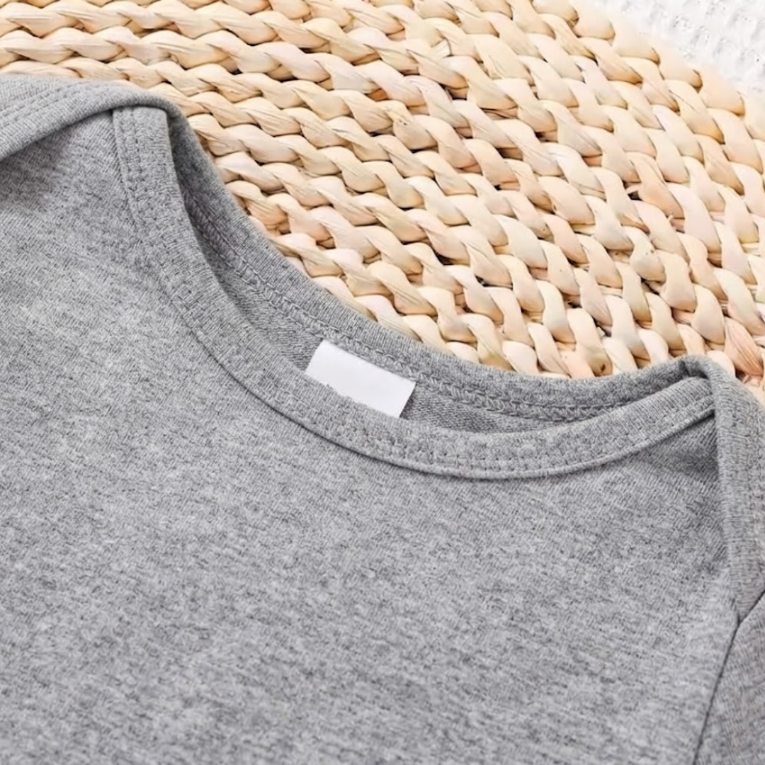 Future Gate Opener Baby Onesie | Grey