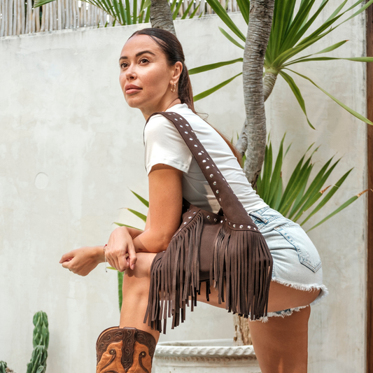 Outback Fringe Bag | Brown