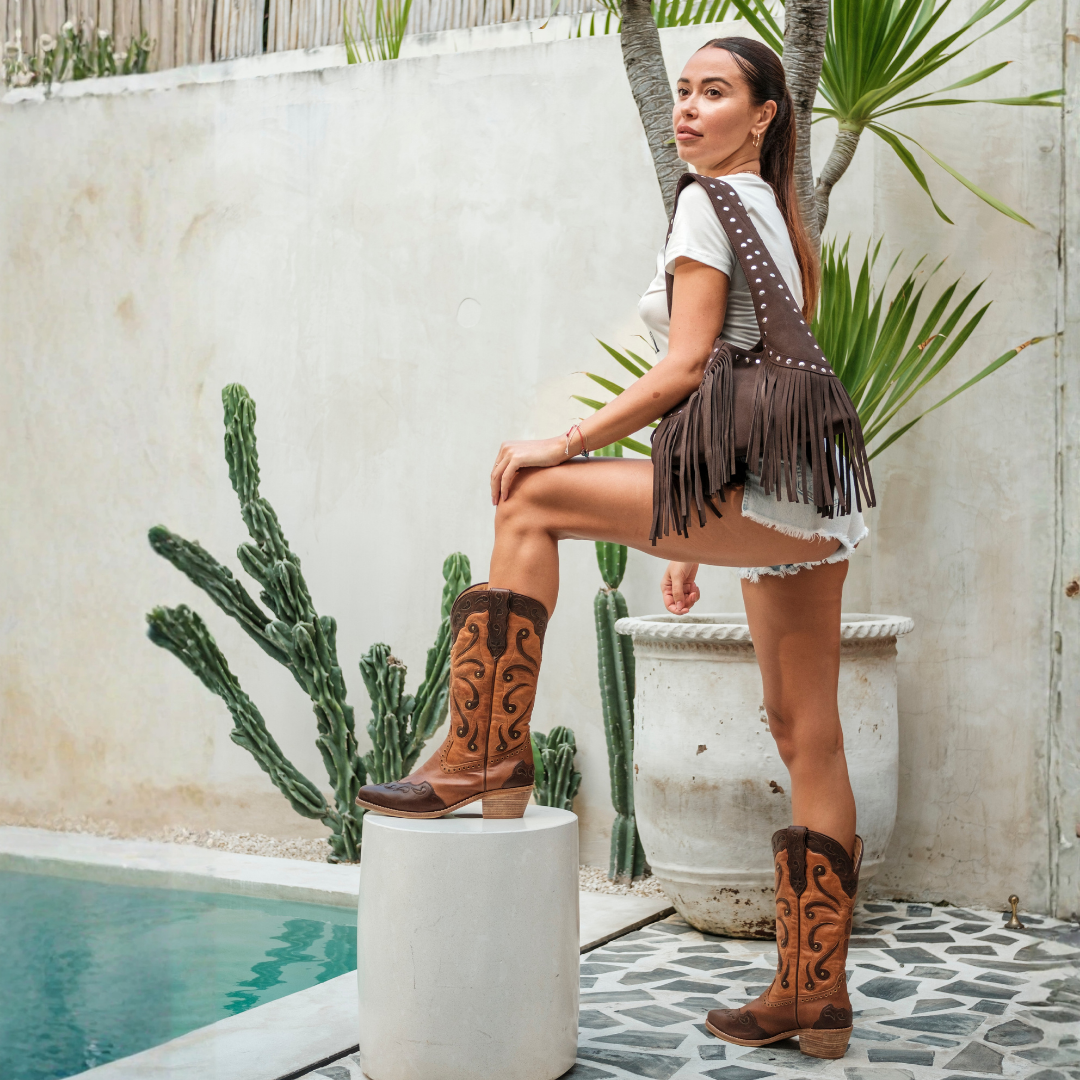 Outback Fringe Bag | Brown