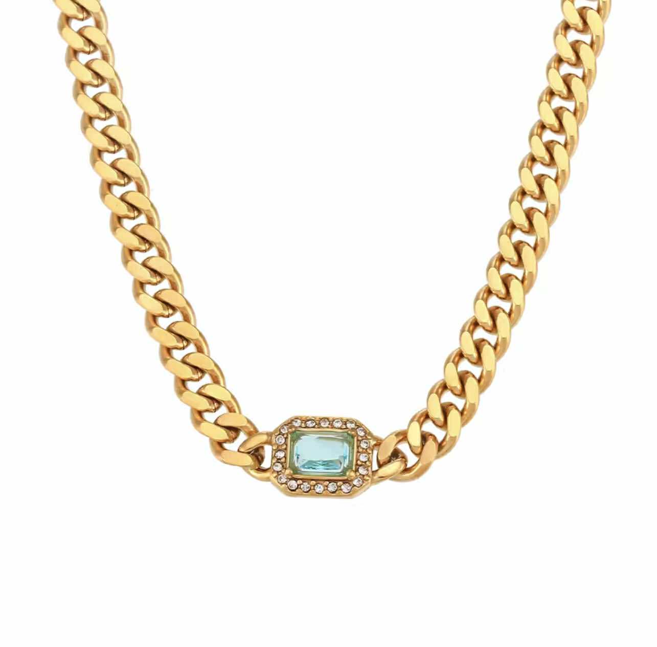 The Country Gold Necklace and Bracelet Set
