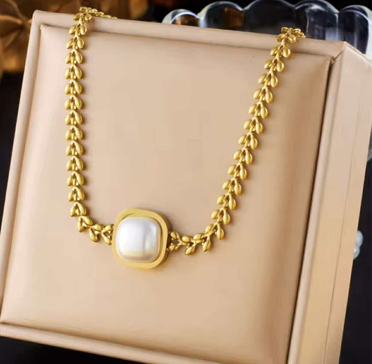 The Riverstone Set | Necklace, earrings, and ring