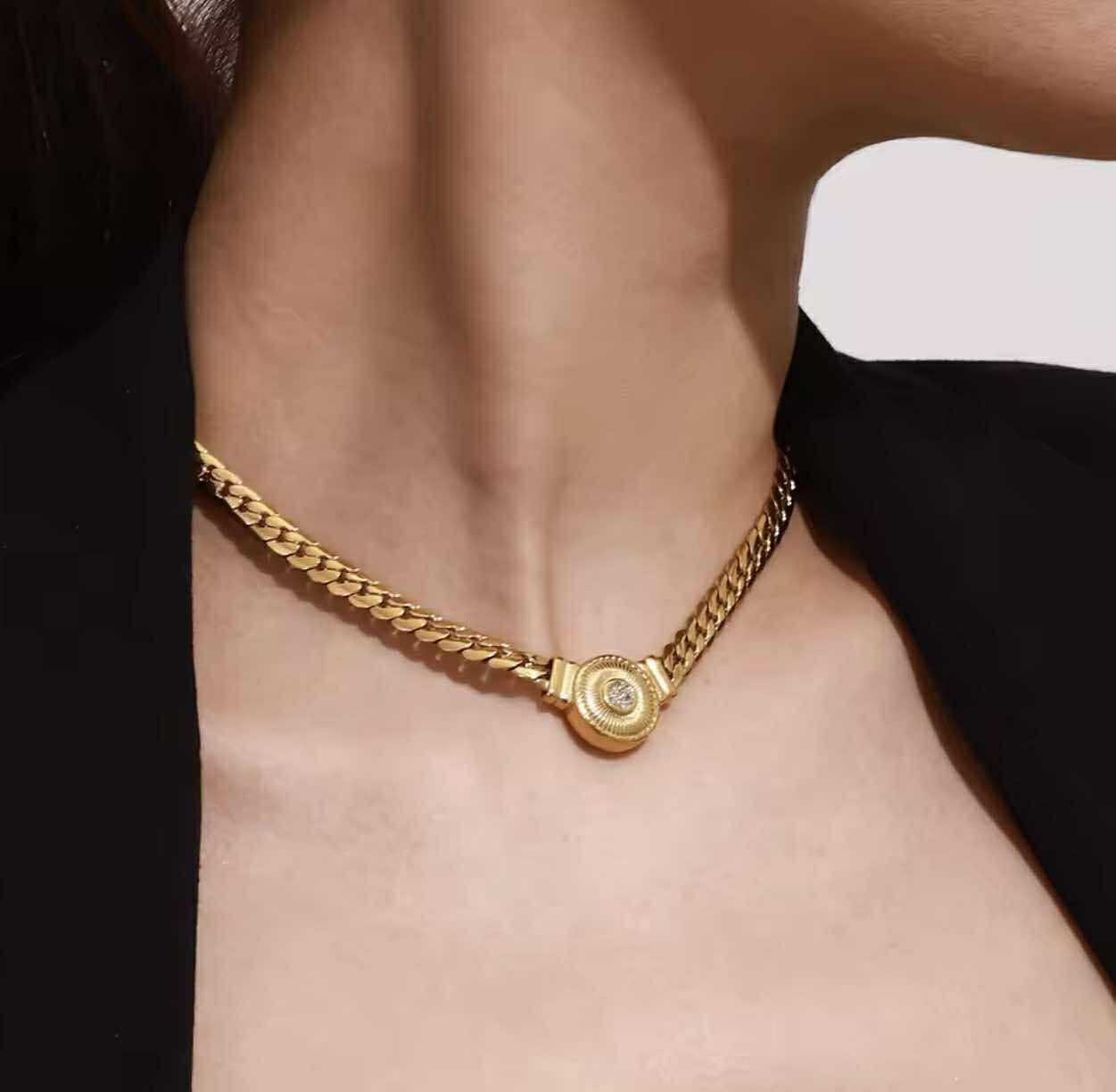 The Sundial Necklace