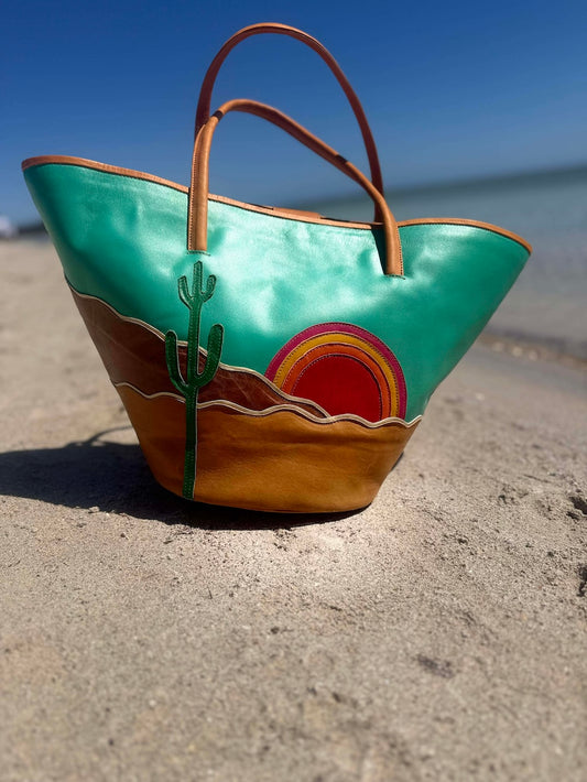 Cactus Sunset Tote
