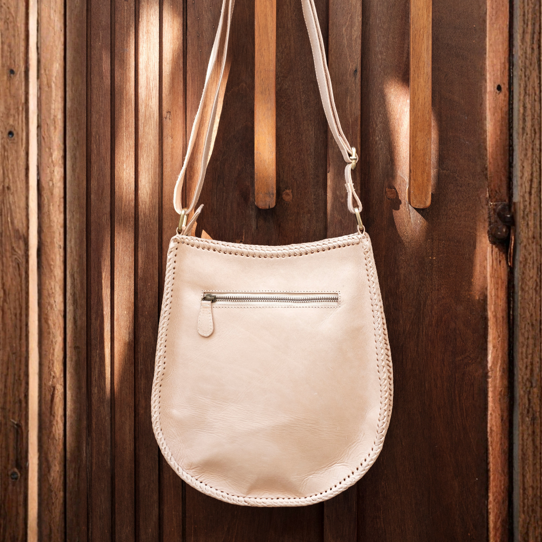 Rosa Crossbody Bag | Cream White