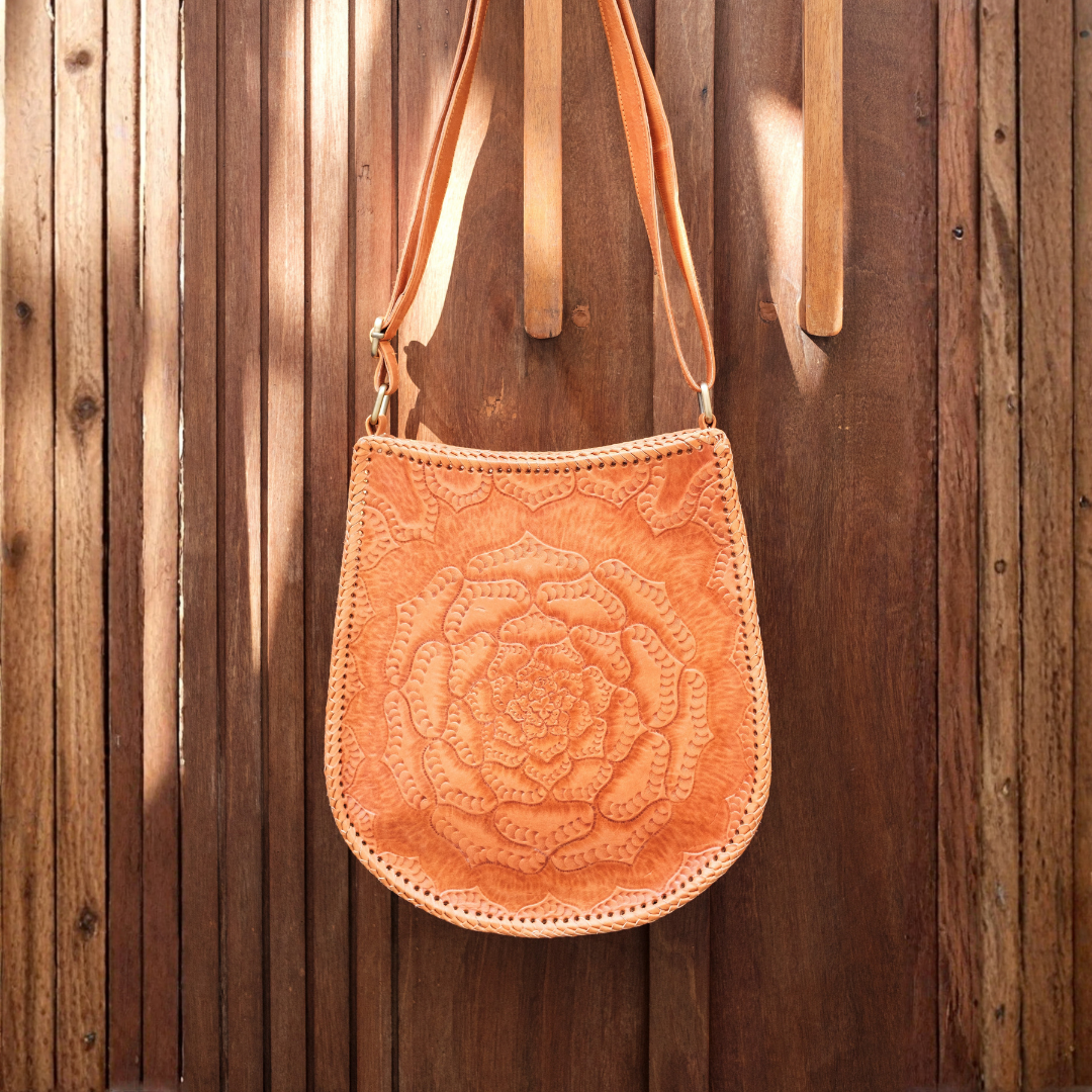 Rosa Crossbody Bag | Tan
