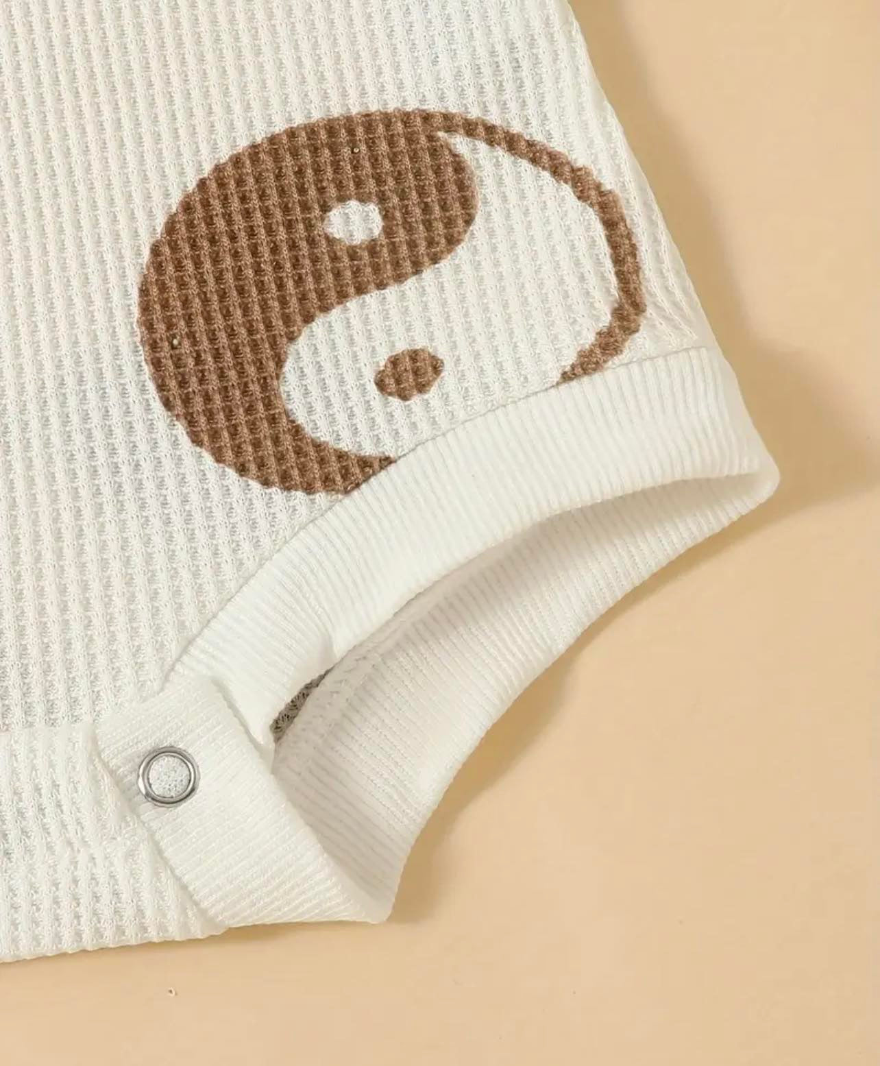 Ying Yang Pattern Bodysuit