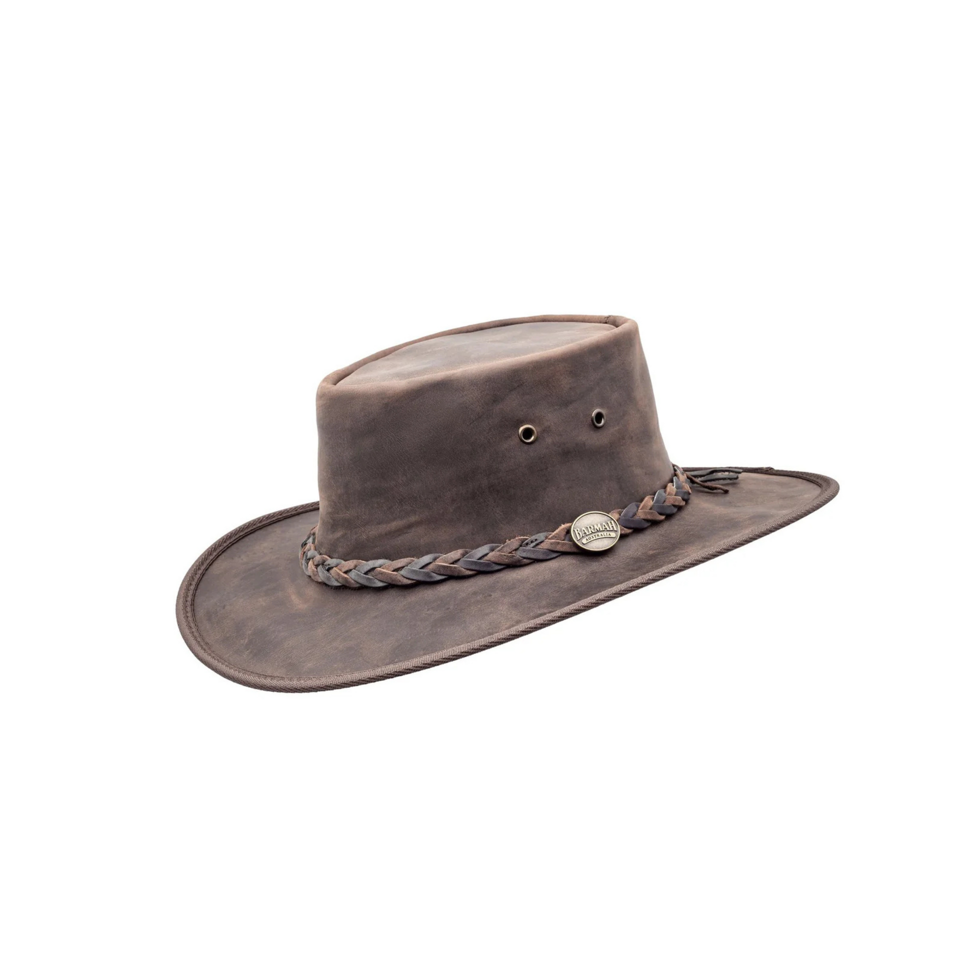 Barmah 1022 Squashy Bronco Hat Choc two Tone