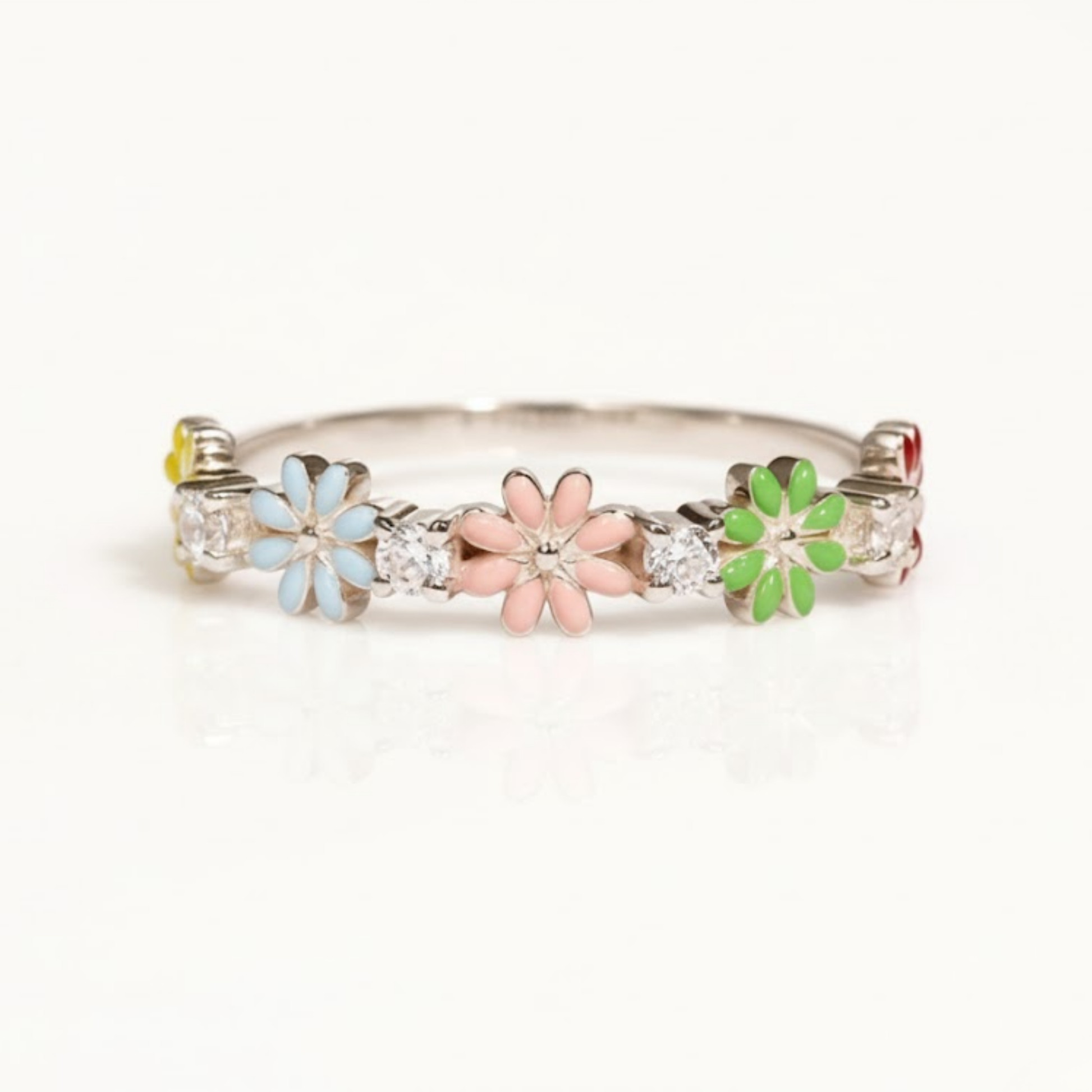 House of Hide Bloom Ring delicate petal-inspired silver ring symbolising beauty and sophistication