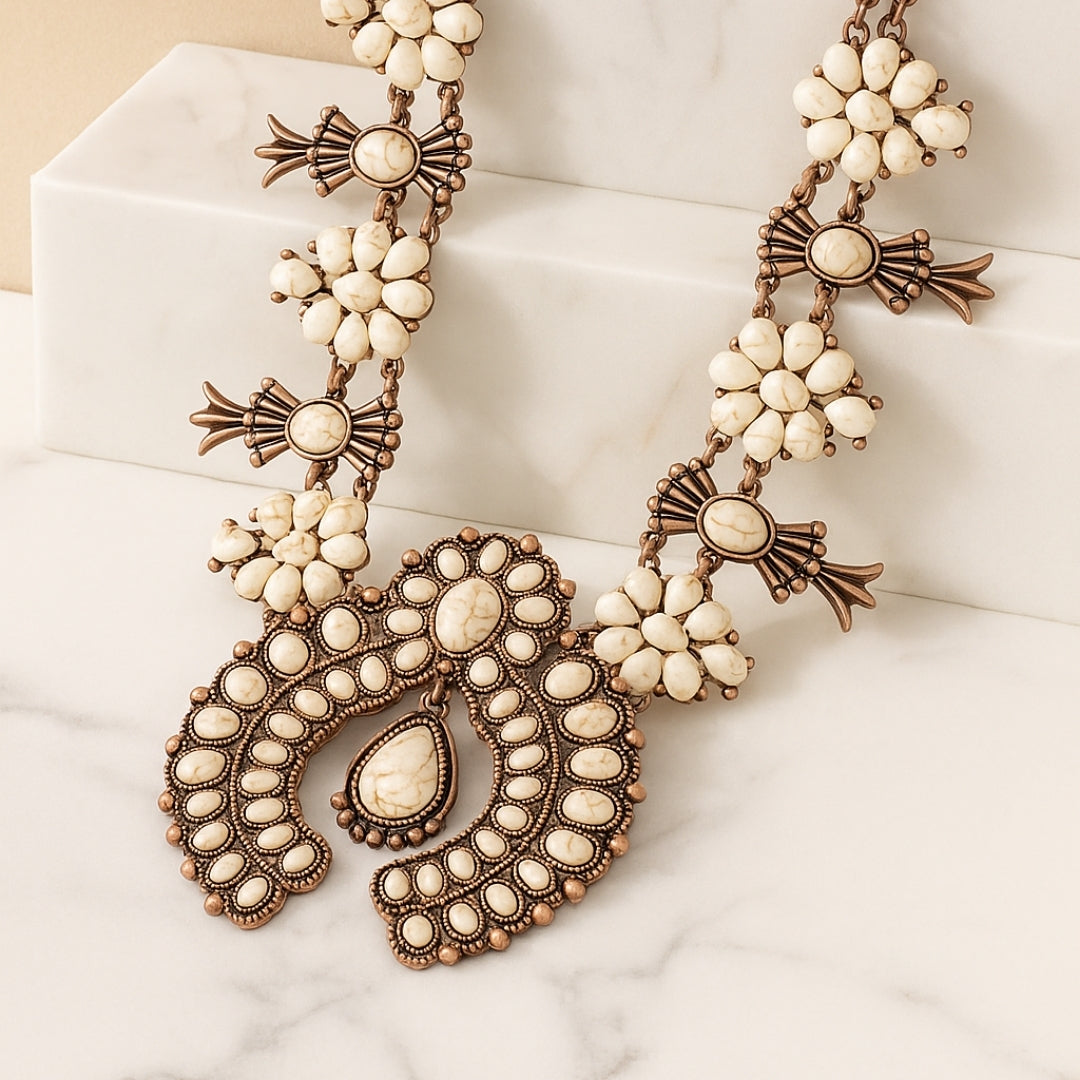 Bohemian Elegance Necklace Perth Australia Jewellery Australia boutique vintage charm set