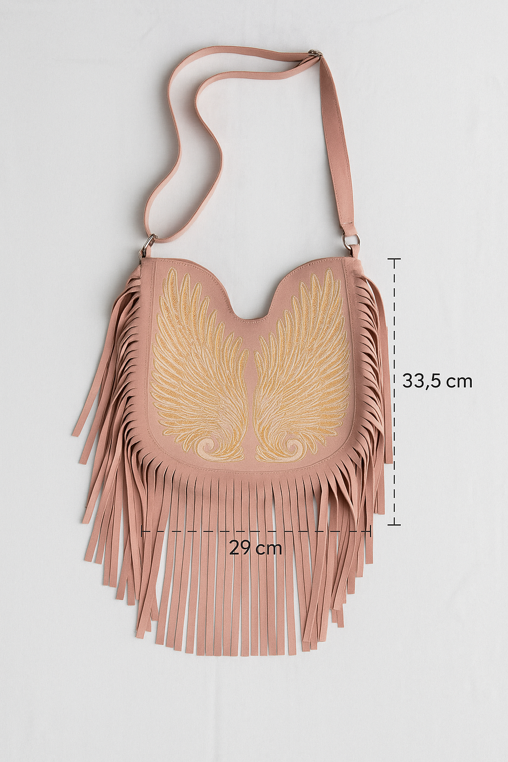 Dakota Fringe Boho Western Leather Bag