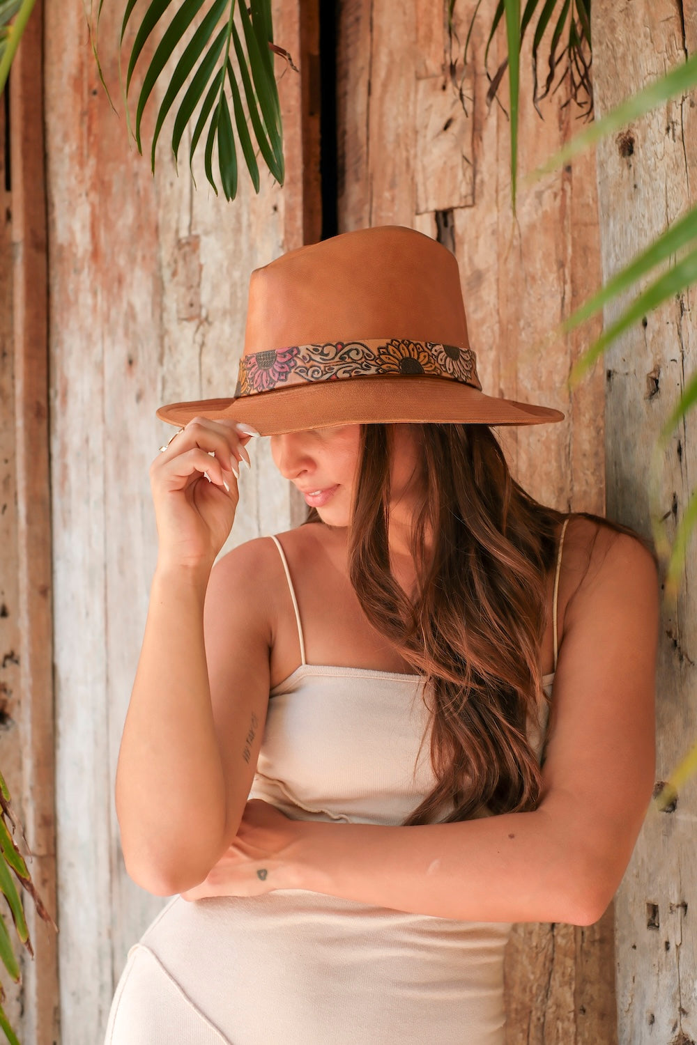 Sundown Leather Hat