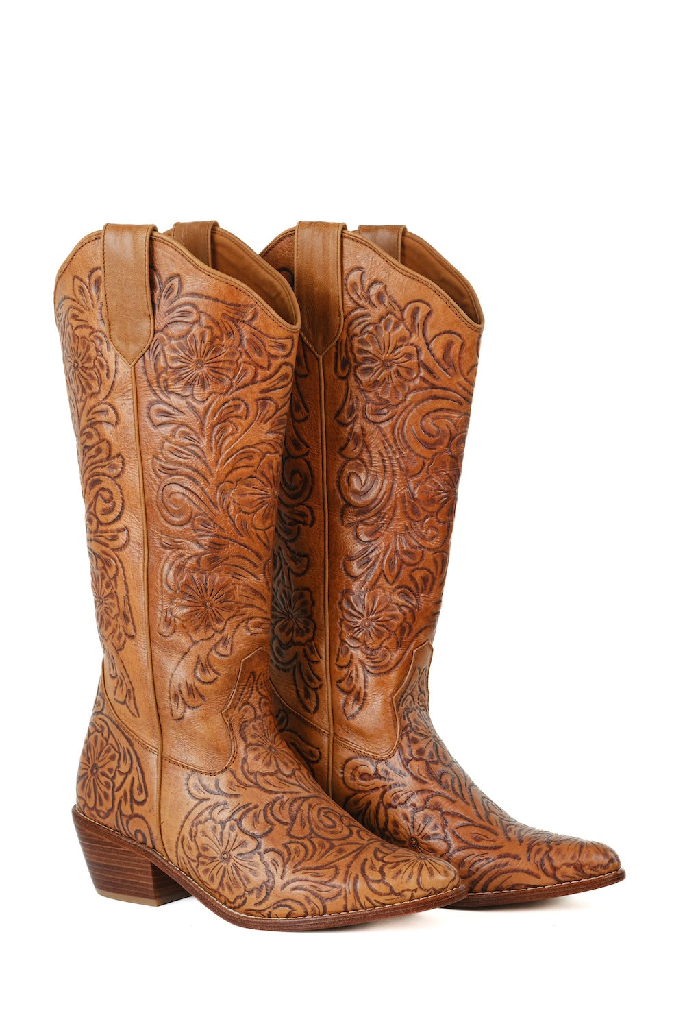 Wildflower Cowboy Boots | Tan